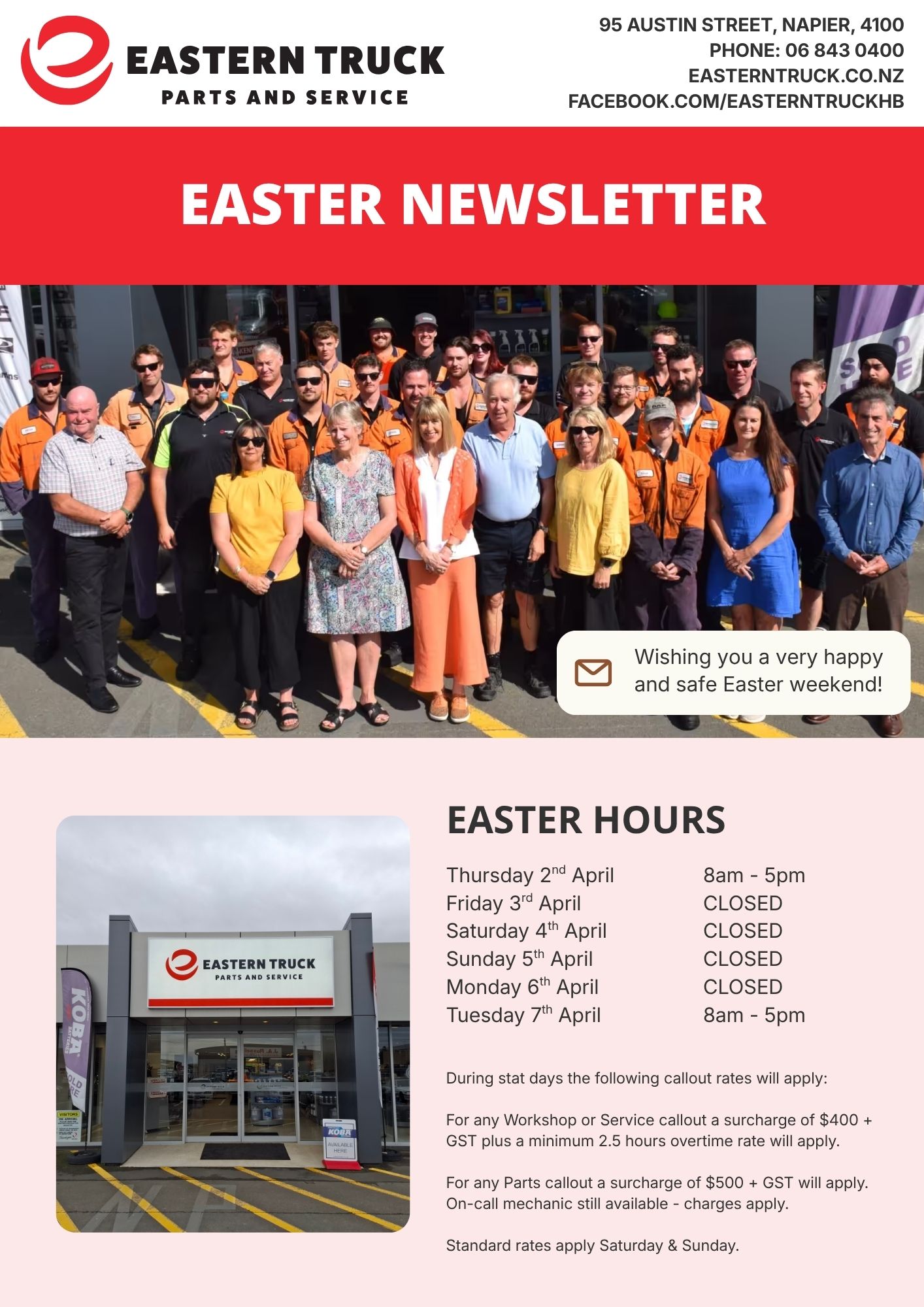 Eastern Truck Easter Newsletter 1 &ndash; Eastern Truck