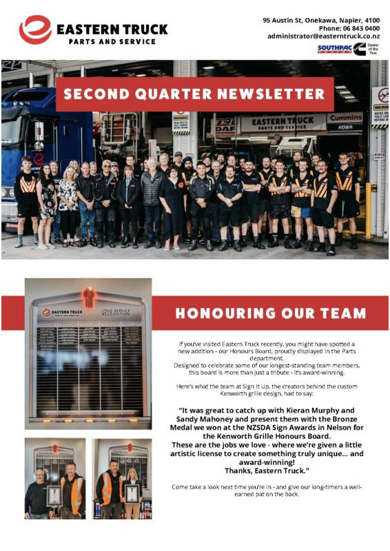 Quarter Two Newsletter